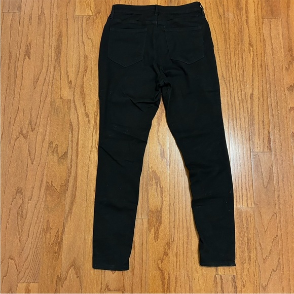 Old Navy Rockstar Super Skinny High Rise Black Jeans (Size 12) - Picture 3 of 7